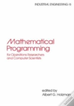 Capa do artigo Mathematical Programming For Operations Researchers And Computer Scientists