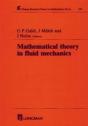 Mathematical Theory In Fluid Mechanics - Preview