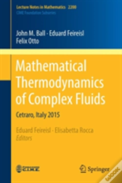 Capa do artigo Mathematical Thermodynamics Of Complex Fluids