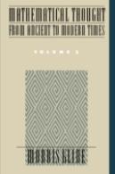 Mathematical Thought From Ancient To Modern Times: Mathematical Thought From Ancient To Modern Times, Volume 3