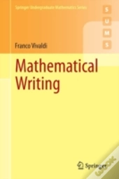 Mathematical Writing