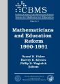 Mathematicians And Education Reform 1990-1991 - Preview
