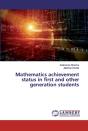 Mathematics Achievement Status In First - Preview