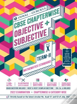 Capa do artigo Mathematics Chapterwise Objective + Subjective For Cbse Class 10 Term 2 Exam