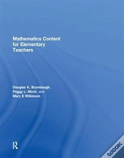 Capa do artigo Mathematics Content For Elementary Teachers