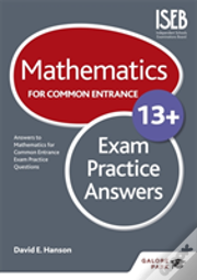 Mathematics For Common Entrance 13+ Exam Practice Answers