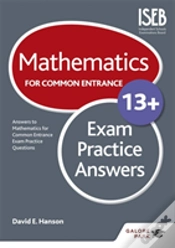 Capa do artigo Mathematics For Common Entrance 13+ Exam Practice Answers