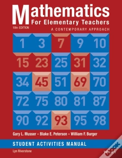 Capa do artigo Mathematics For Elementary Teachers: A Contemporary Approach 10e Student Activity Manual