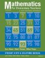 Mathematics For Elementary Teachers, Student Hints And Solutions Manual - Preview