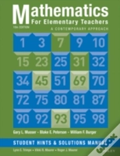 Capa do artigo Mathematics For Elementary Teachers, Student Hints And Solutions Manual