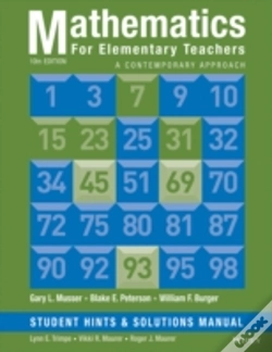 Capa do artigo Mathematics For Elementary Teachers, Student Hints And Solutions Manual