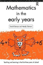 Mathematics In The Early Years - Preview