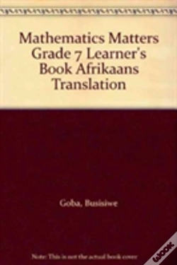 Capa do artigo Mathematics Matters Grade 7 Learner'S Book Afrikaans Translation
