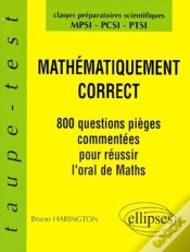 Capa do artigo Mathématiquement Correct - 800 Questions Pièges À L