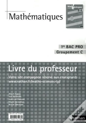 Capa do artigo Mathematiques 1ere Bac Pro Groupement C  (Pochette)  -  Professeur  -  2010