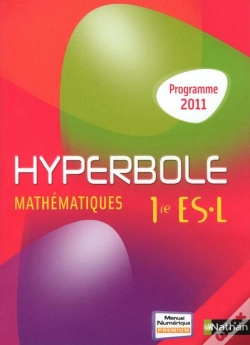 Capa do artigo Mathematiques ; 1ere Es/L ; Manuel De L'Eleve (Edition 2011)