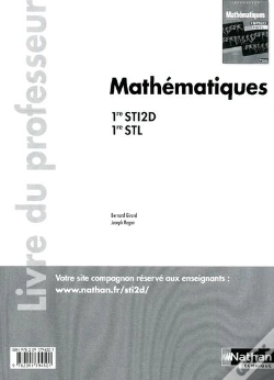 Capa do artigo Mathematiques 1ere Sti2d 1ere Stl (Intervalle) Livre Professeur 2011