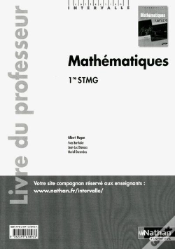 Capa do artigo Mathematiques 1ere Stmg (Intervalle) Professeur 2012