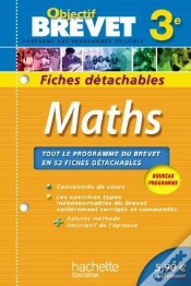 Capa do artigo Mathematiques ; 3eme ; Fiches Detachables