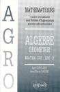 Mathématiques Agro Cours Algèbre, Géométrie - Preview