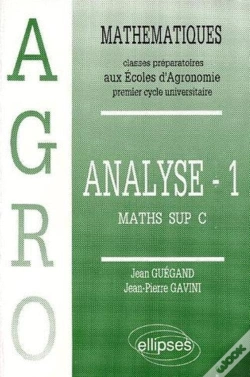 Capa do artigo Mathématiques Agro Cours Analyse - 1