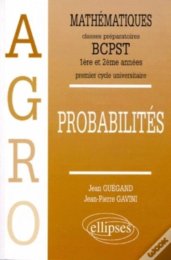 Capa do artigo Mathématiques Agro Cours Probabilités - 1re Et 2e Années