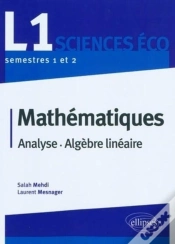 Capa do artigo Mathématiques ; Analyse Et Algèbre Linéaire ; 1ère Année De Licence Sciences Economiques