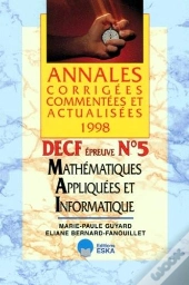 Mathematiques Appliquees Et Informatique Decf 5 Annales Corrigees