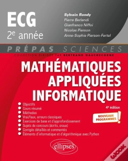 Capa do artigo Mathématiques Appliquées - Informatique : Prépas Ecg 2e Année ; Programme 2022