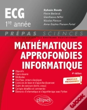 Capa do artigo Mathématiques Approfondies - Informatique - Prépas Ecg 1re Année - Nouveaux Programmes - 4e Édition