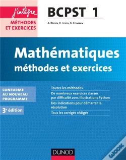 Capa do artigo Mathématiques ; Bcpst ; 1ère Année ; Méthodes Et Exercices (3e Édition)