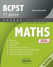 Capa do artigo Mathématiques : Bcpst 1re Année ; Nouveaux Programmes