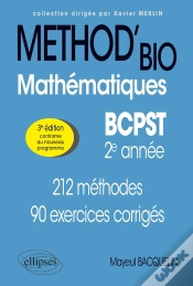 Capa do artigo Mathématiques : Bcpst 2e Année ; 212 Méthodes Et 90 Exercices Corrigés (3e Édition)