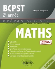 Capa do artigo Mathématiques : Bcpst 2e Année ; Programme 2022