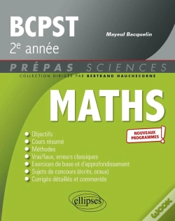 Capa do artigo Mathématiques : Bcpst 2e Année ; Programme 2022