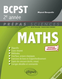 Capa do artigo Mathématiques Bcpst 2e Année - Programme 2022