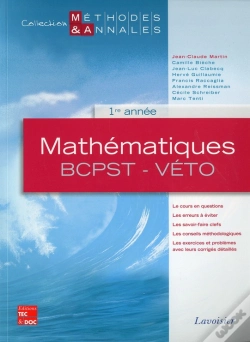 Capa do artigo Mathematiques Bcpstveto 1re Annee Collection Methodes Annales