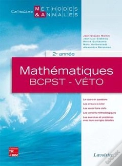 Capa do artigo Mathematiques Bcpstveto 2e Annee Collection Methodes Annales