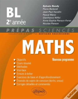 Capa do artigo Mathematiques Bl 2e Annee Nouveau Programme 2014