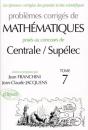 Mathématiques Centrale/Supélec 2000-2001 - Tome 7 - Preview
