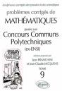 Mathématiques Concours Communs Polytechniques (Ccp) 1999-2001 - Tome 9 - Preview