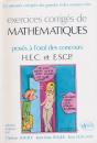 Mathématiques Des Concours Hec Et Escp -  Exercices Corrigés - Preview
