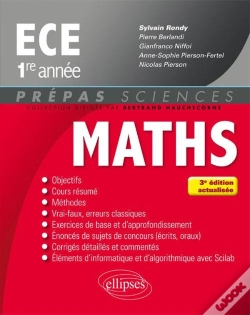 Capa do artigo Mathematiques Ece 1ere Annee 3e Edition Actualisee