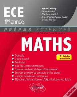 Capa do artigo Mathématiques Ece 1re Année - 3e Édition Actualisée