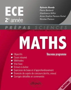 Capa do artigo Mathematiques Ece 2e Annee Nouveau Programme 2014