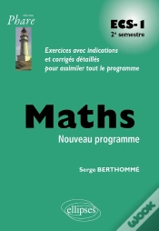 Capa do artigo Mathématiques Ecs-1 ; 2e Semestre