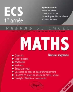 Capa do artigo Mathematiques Ecs-1 Conforme Au Nouveau Programme 2013