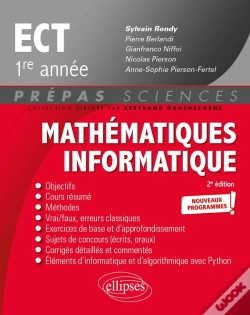 Capa do artigo Mathematiques ; Ect 1re Année ; Nouveaux Programmes