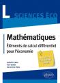 Mathématiques ; Éléments De Calcul Différentiel Pour L'Économie ; Licence Sciences Économiques - Preview