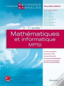 Capa do artigo Mathématiques Et Informatique ; Mpsi 1ère Année (Édition 2010)
